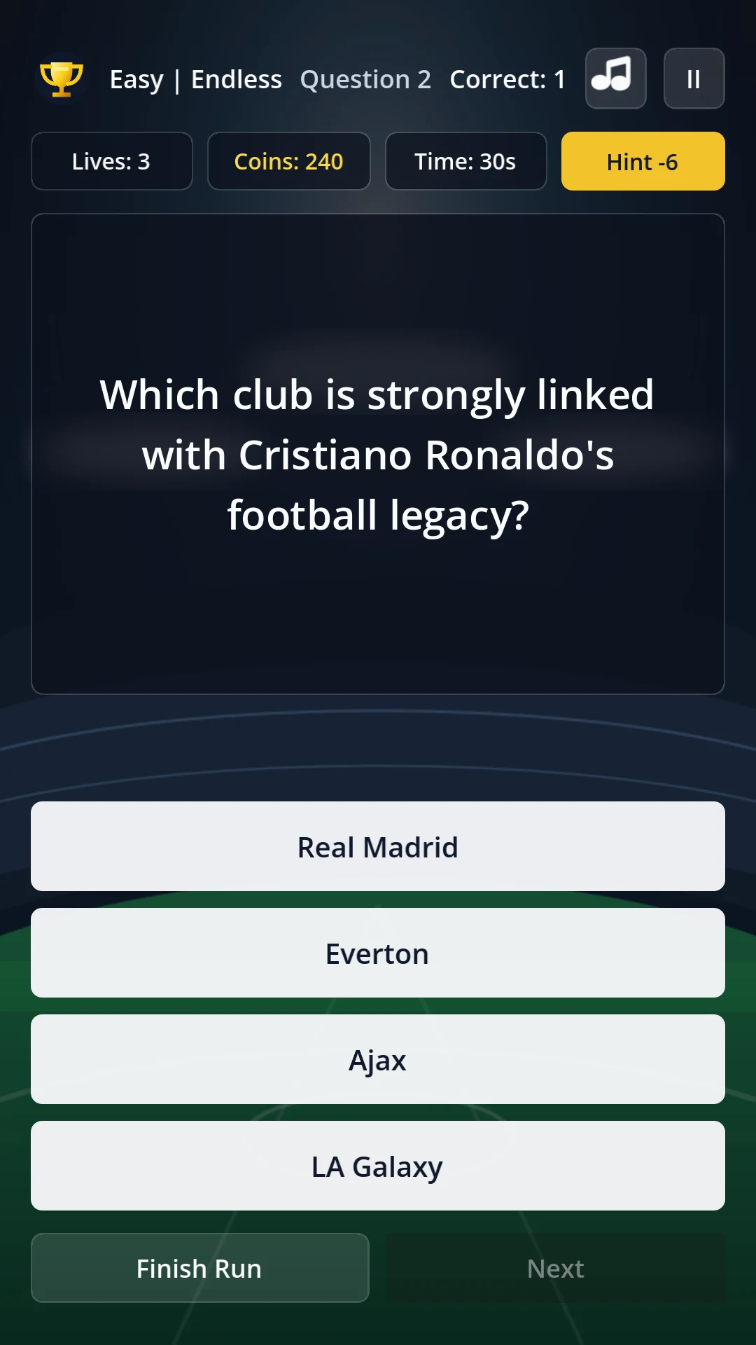 Football Legends Quiz: Trivia screenshot
