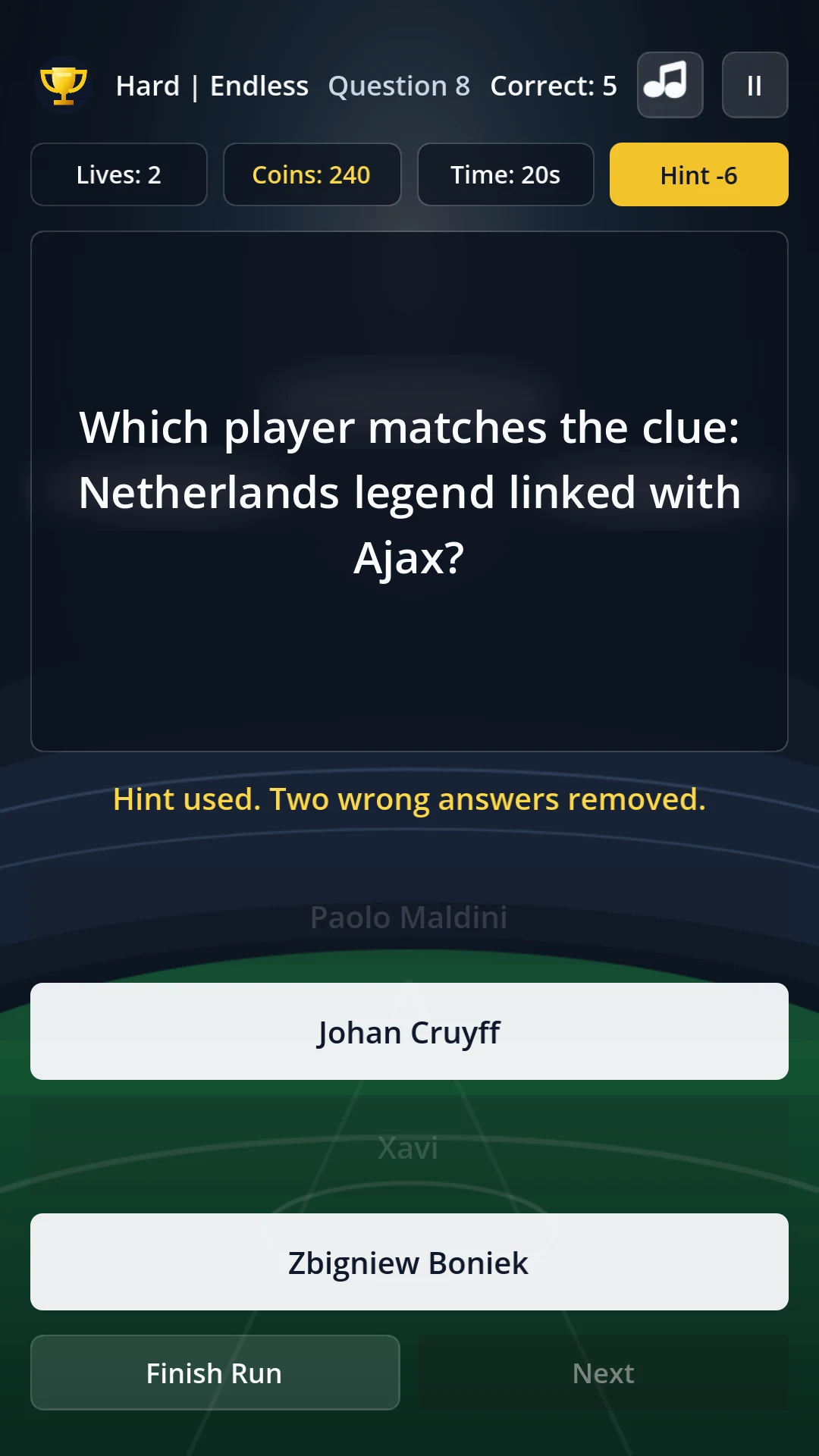 Football Legends Quiz: Trivia screenshot